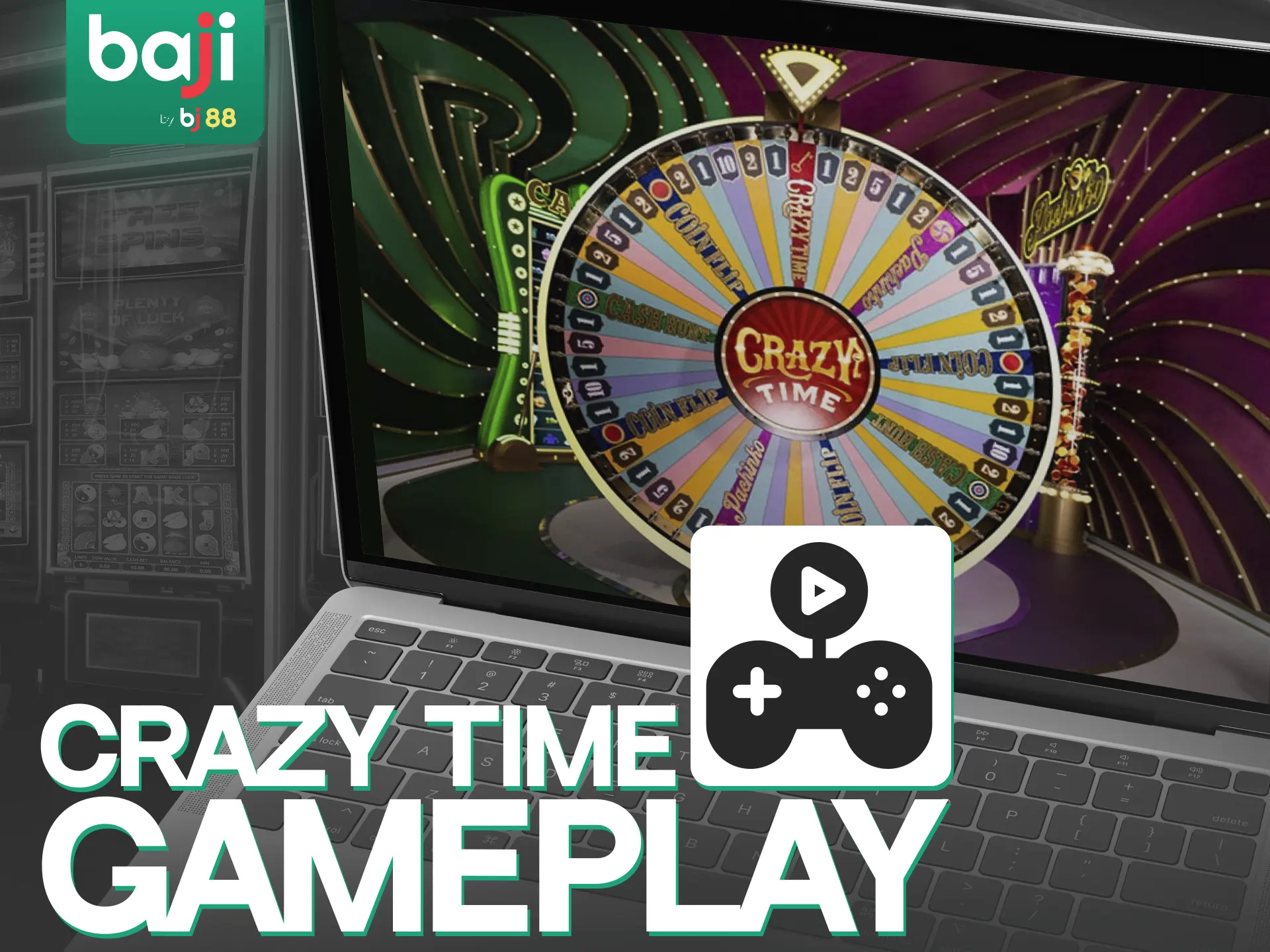 How to play Crazy Time at Baji live casino.