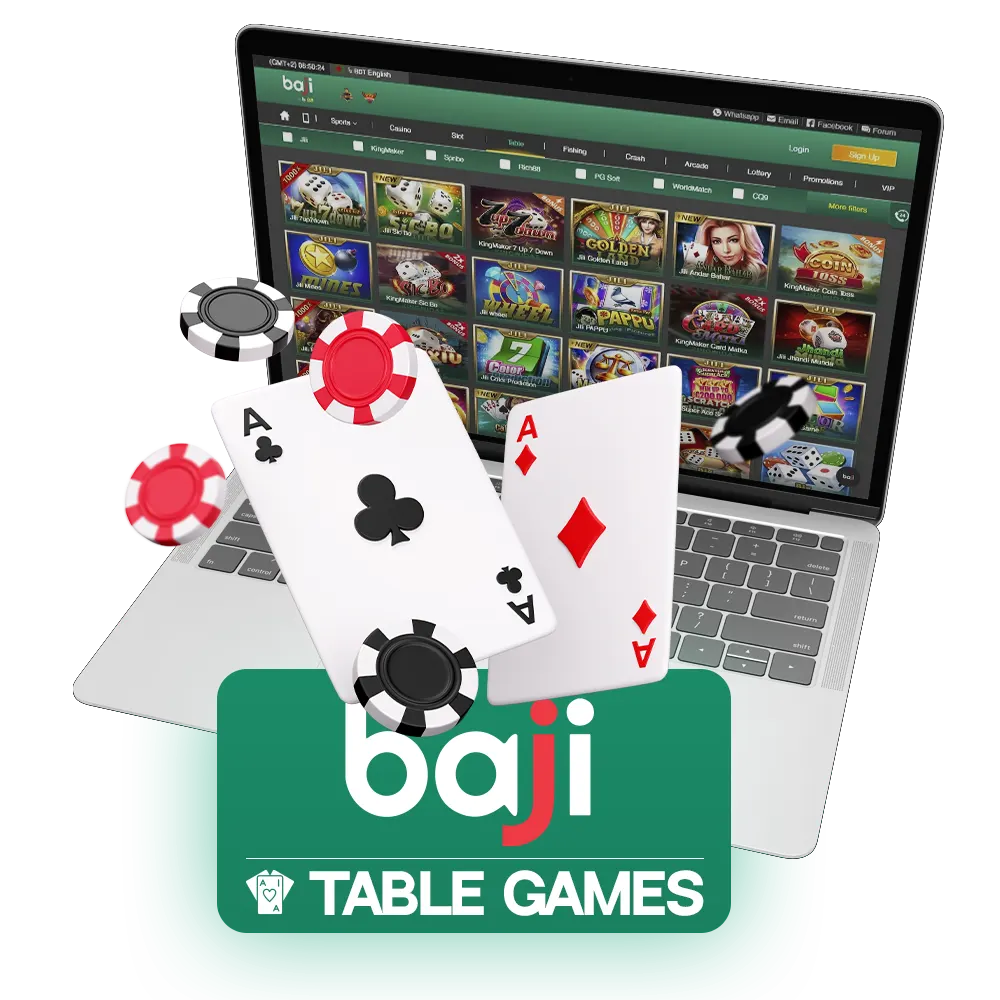 Play table games at Baji Live official website.