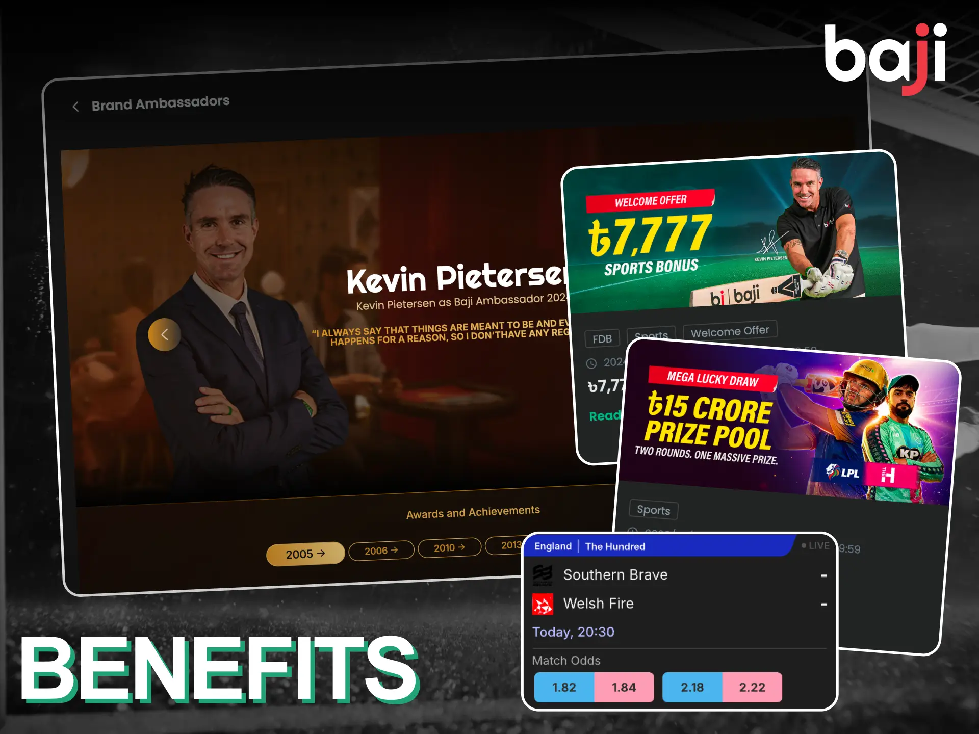 The key benefits of choosing Baji Live for cricket betting.