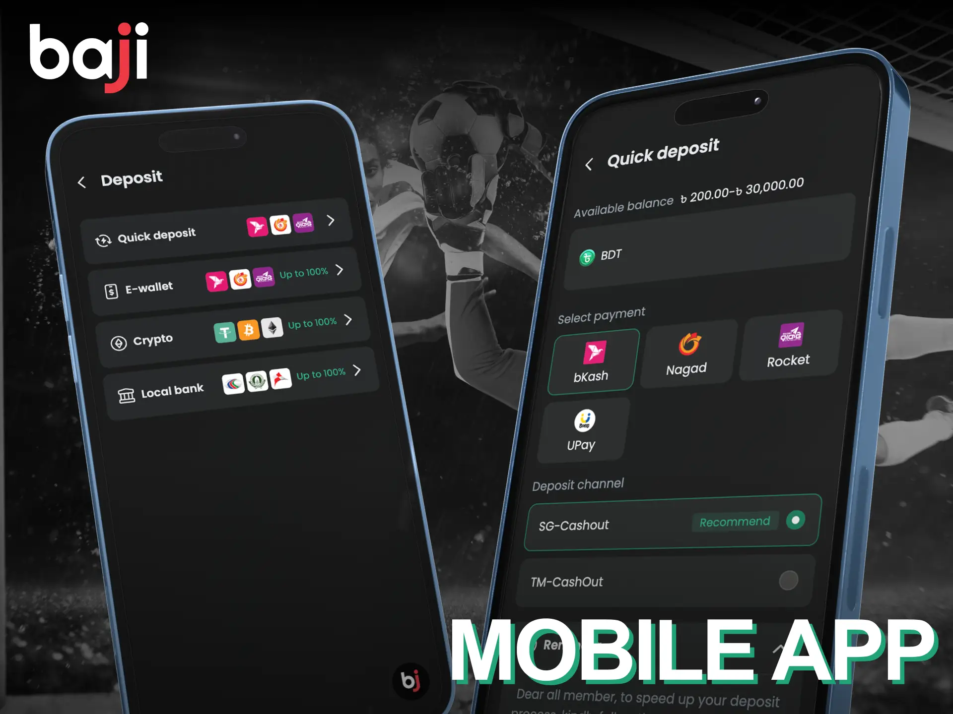 How to make a deposit at Baji Live app.