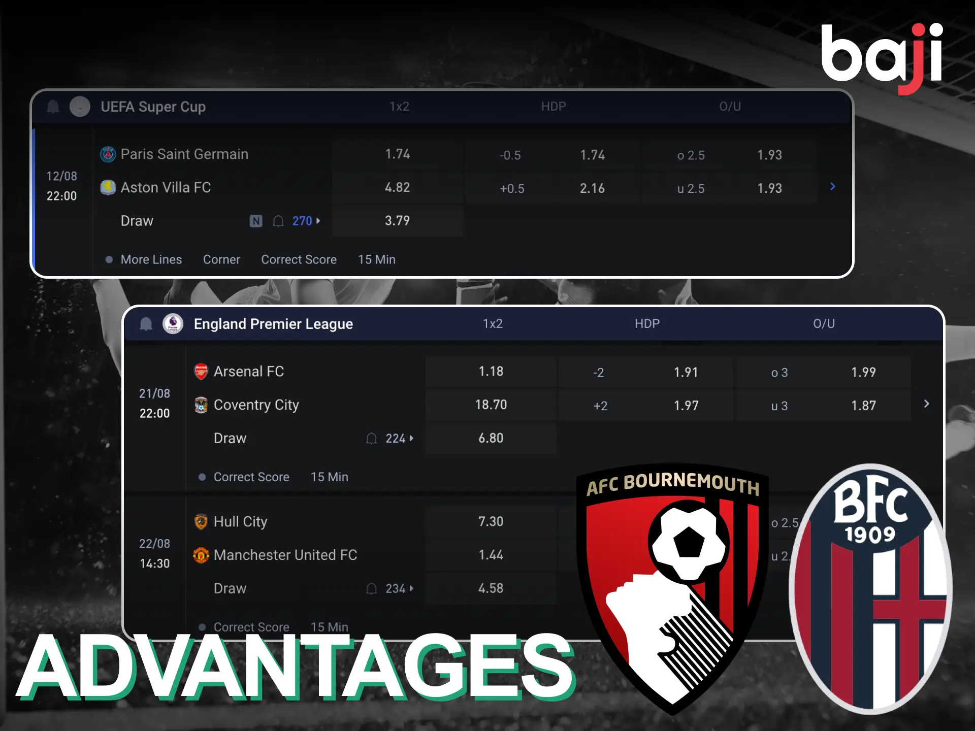 Clients can enjoy many benefits when betting on tennis at Baji Live.