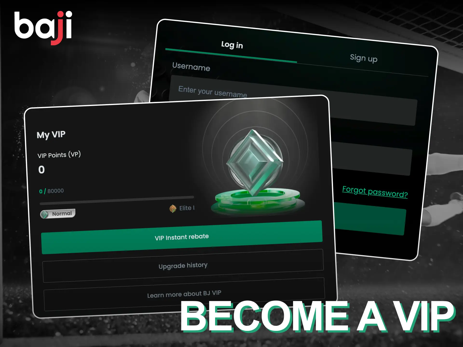 Becoming a VIP user at Baji Bangladesh is very easy.